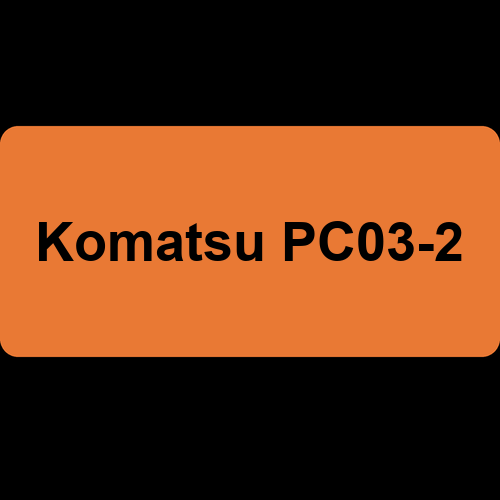 Komatsu PC03-2